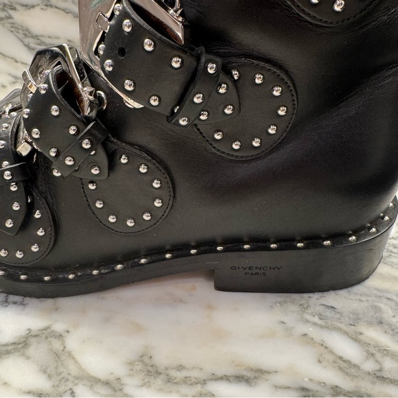 Givenchy Multi-Strap Studded Boots, size 6 (EU36) - Picture 8 of 8